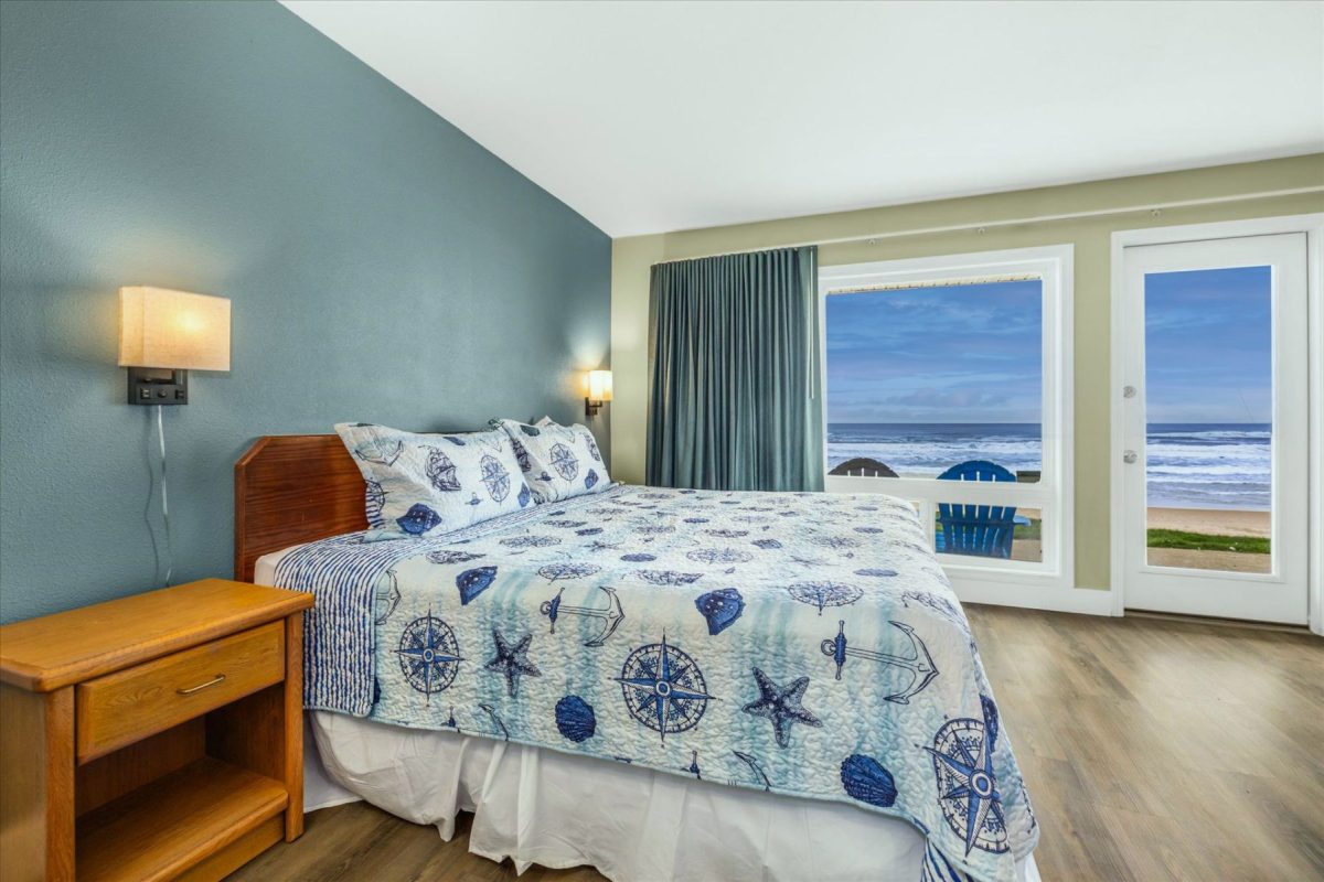 bed in condo